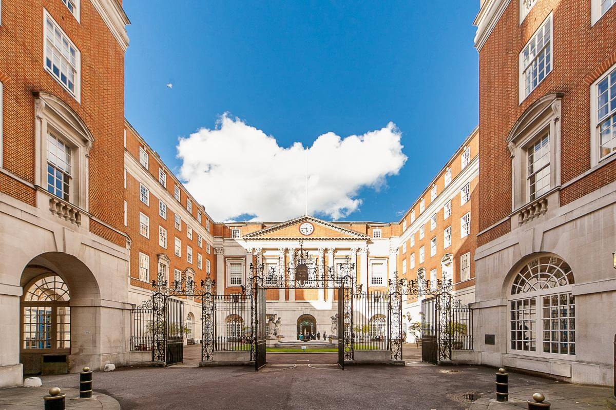 BMA House courtyard