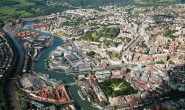 Aerial Shot Of Bristol - Credit Visit West