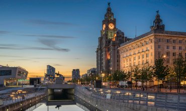 The Three Graces on Liverpools Pier One