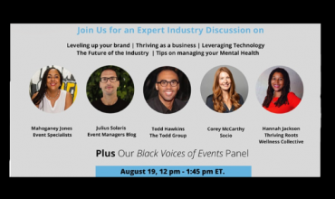 Black in Events panel