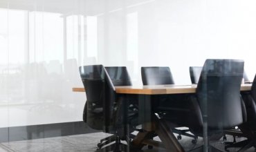 An empty meeting room