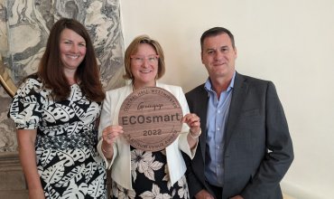 Central Hall Westminster awarded ECOsmart Platinum Award
