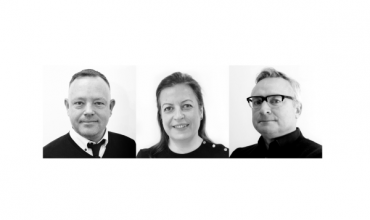 Giles Cattle, Andrea Bishop and Paul Querfurth